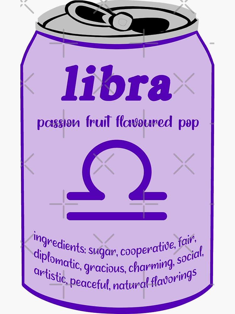 Libra Zodiac Sign Trendy Vsco Sticker Sticker For Sale By Albsbubble