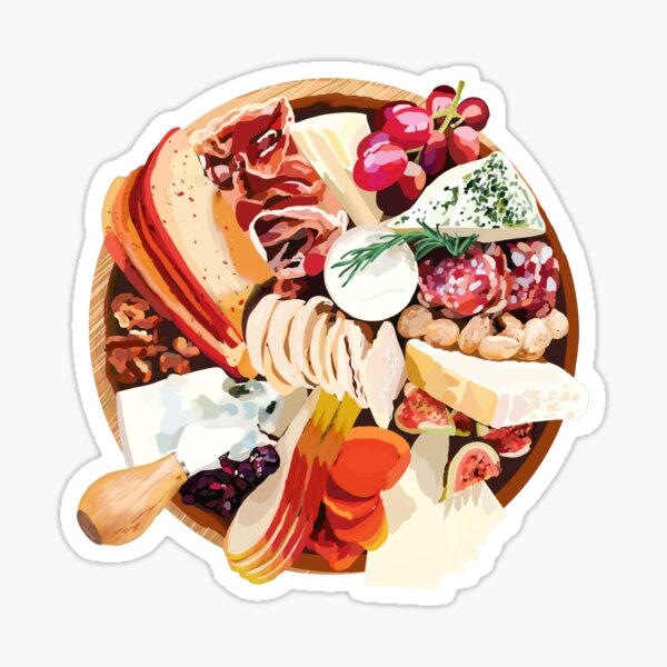 Charcuterie Stickers Redbubble