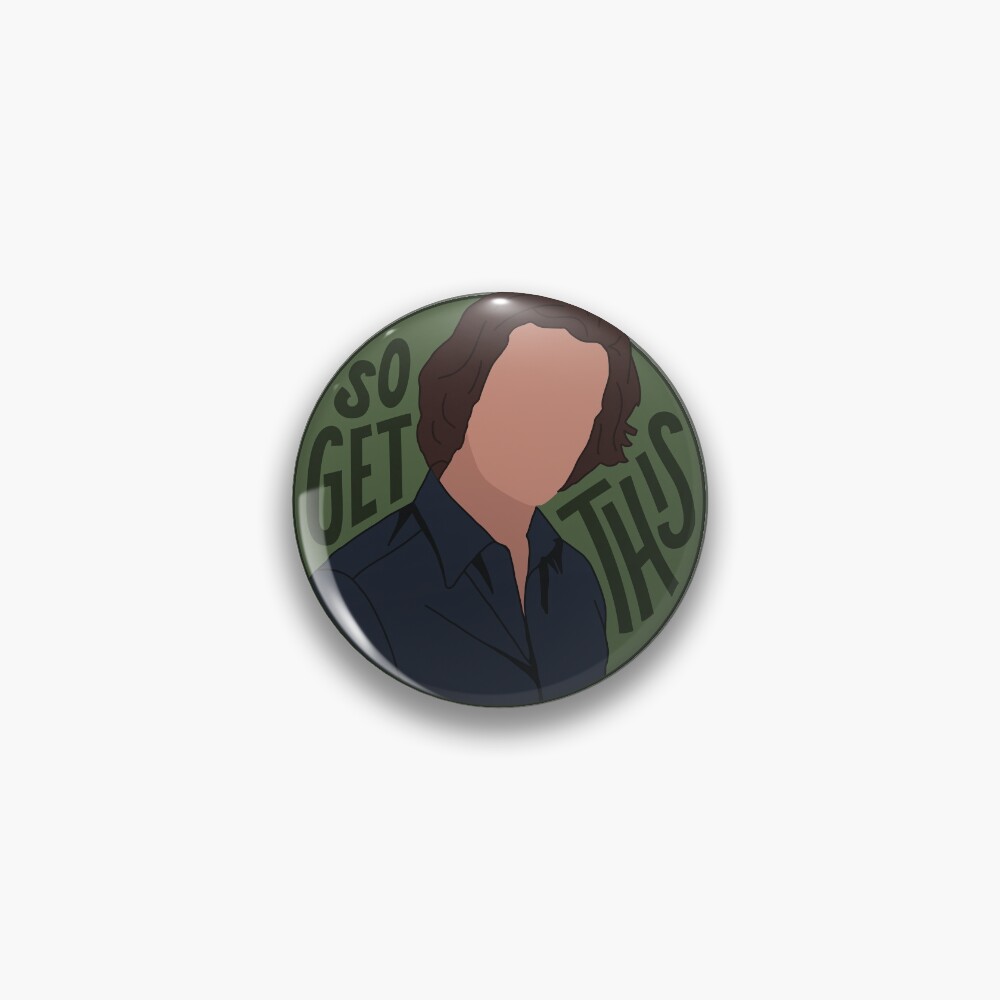 Item preview, Pin designed and sold by LitLettering.