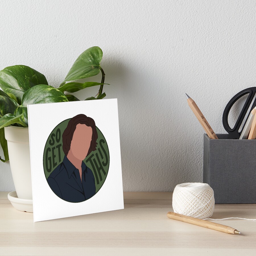 Item preview, Art Board Print designed and sold by LitLettering.