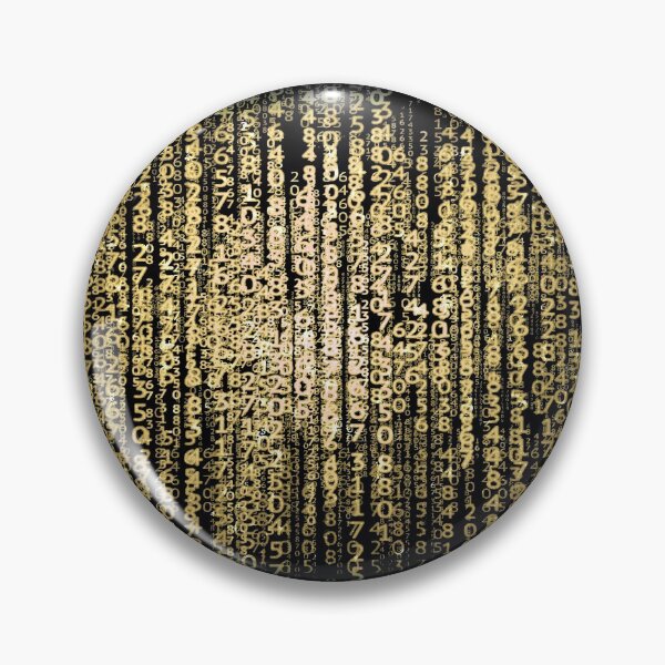Item preview, Matrix Code Gold Security Cyber Geek designed and sold by Jolly-Yosei.