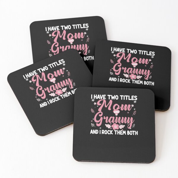 Item preview, I have Two Titles Mom and Granny Birthday Granny Gift designed and sold by zedesignn.