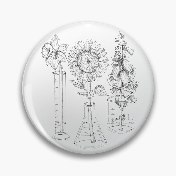 Item preview, Flowers and Lab Glassware designed and sold by julierorrer.