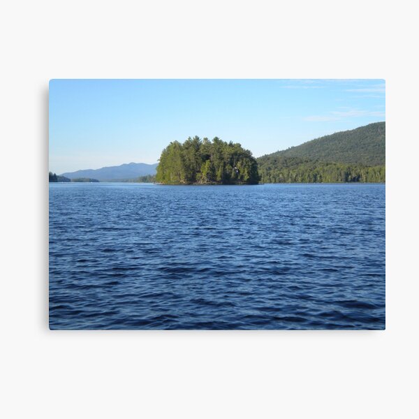 Round Island Canvas Print