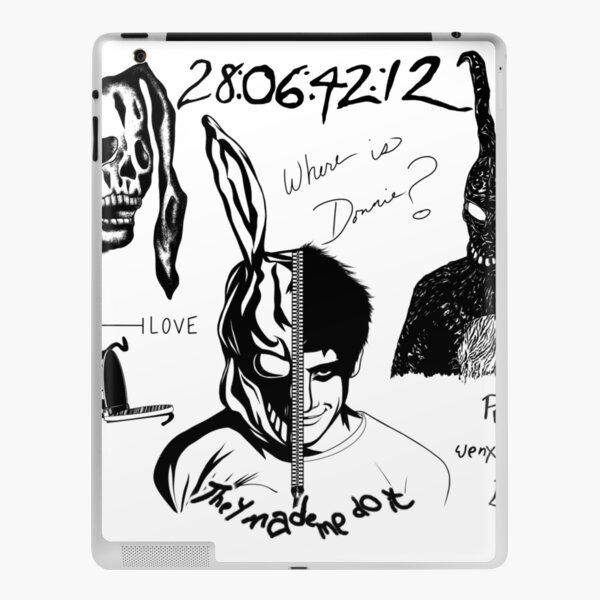 DONNIE DARKO COUNT DOWN TIME ALERT WITH BUNNY MAN' Unisex Baseball