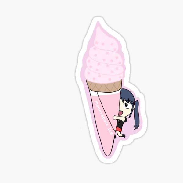 Biyu Huang (Sakura Soft-Serve Ice Cream) Sticker