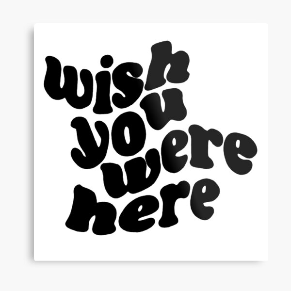 Astroworld Wish You Were Here Metal Prints | Redbubble