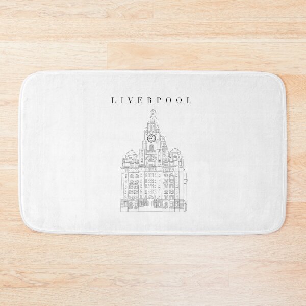 Item preview, Liver Building Liverpool - Outline designed and sold by chloedixonnn.