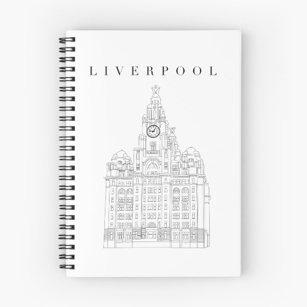 Item preview, Liver Building Liverpool - Outline designed and sold by chloedixonnn.