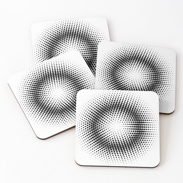 Item preview, Optical Illusion Black Dots Collection designed and sold by Nevine Williamson.