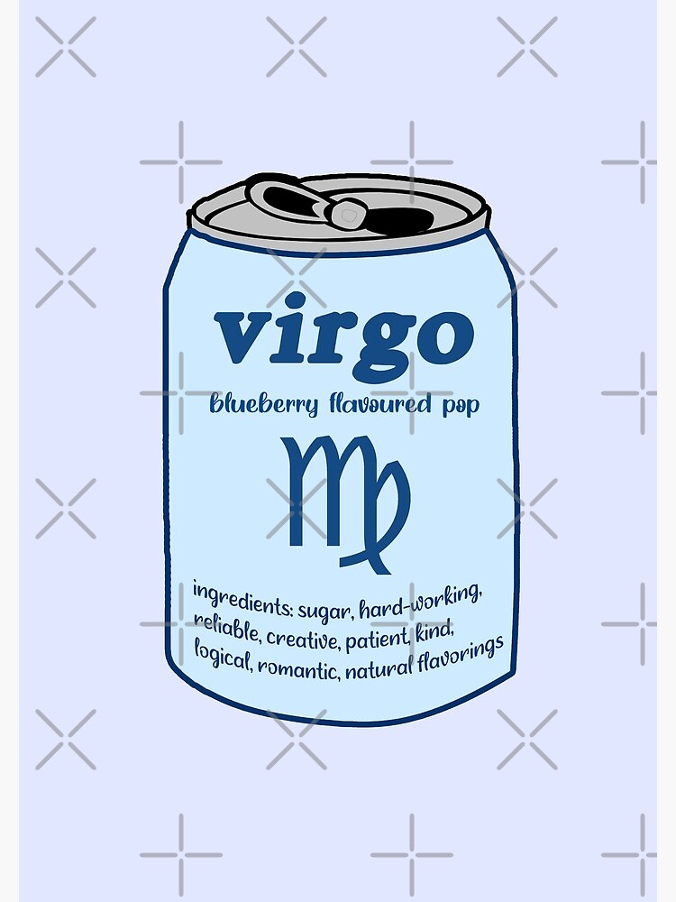 Virgo Zodiac Sign Trendy Vsco Sticker Spiral Notebookundefined By