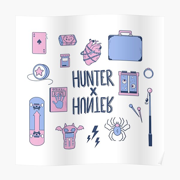 Hunter X Posters Redbubble - hxh nen born roblox