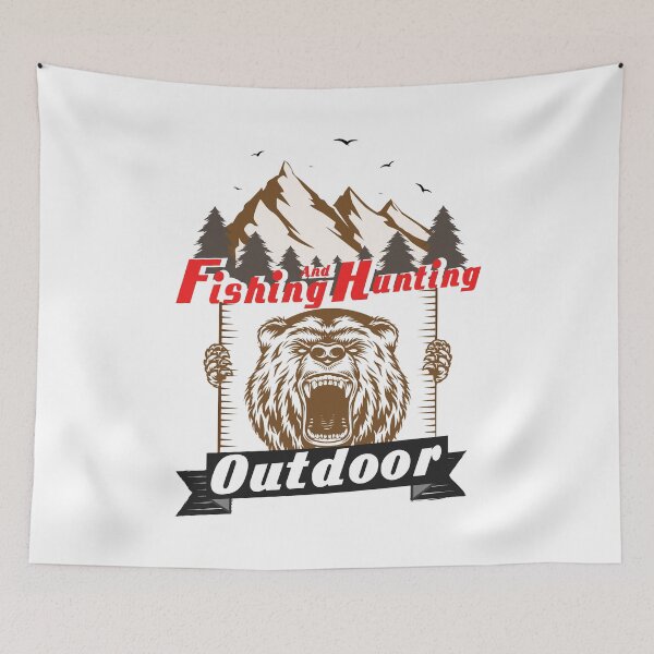 Item preview, Fishing And Hunting Outdoor | vintage  designed and sold by Beautiful Designs.