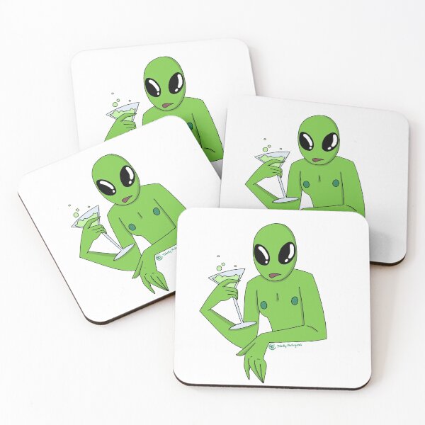 Item preview, Bubbly Alien  designed and sold by shellyphilArt.