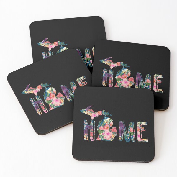 Item preview, MICHIGAN IS HOME | Digital Painted Flowers by Cherie designed and sold by CheriesArt.