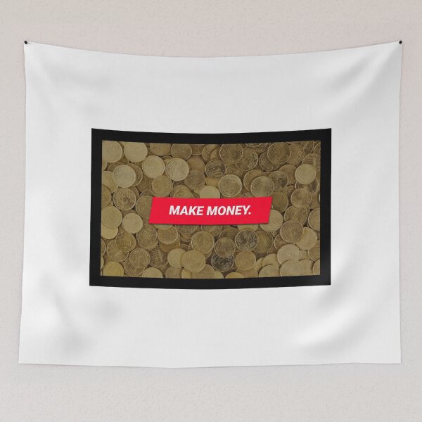 Item preview, MAKE MONEY. - motivation hustle grind money success designed and sold by nikolap99.