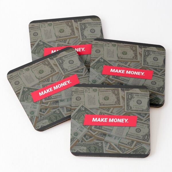 Item preview, MAKE MONEY. - motivation hustle grind money success designed and sold by nikolap99.