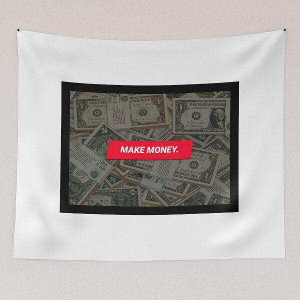 Item preview, MAKE MONEY. - motivation hustle grind money success designed and sold by nikolap99.