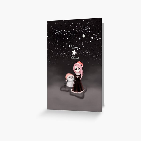 Black Xmas: A Merry Gothic Christmas Greeting Card