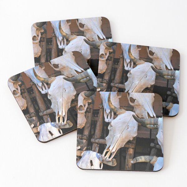 Item preview, Santa Fe Longhorn Skulls designed and sold by Karen Peron.