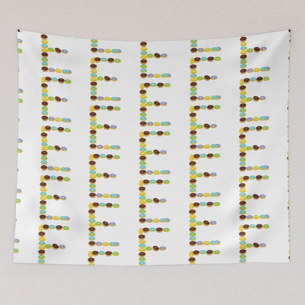 Item preview, COLORFUL DONUT ALPHABET CAPITAL LETTER E designed and sold by LiveAndGlow.