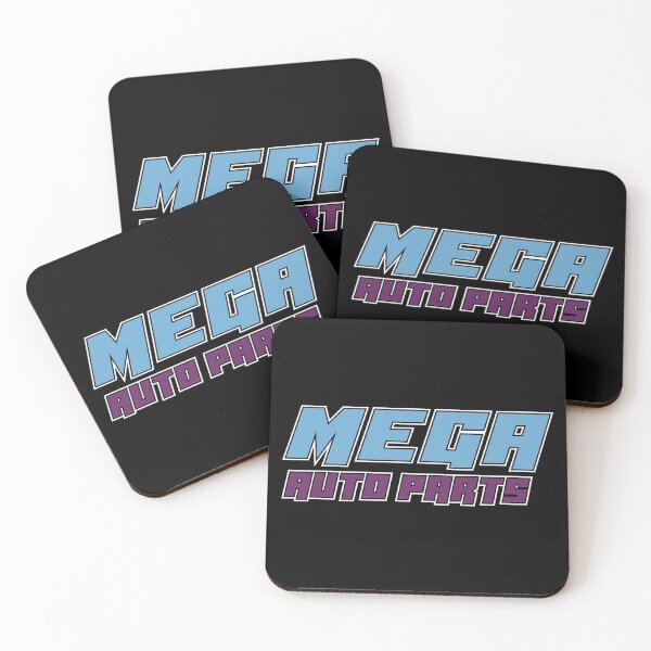MEGA Auto Parts Coasters (Set of 4)