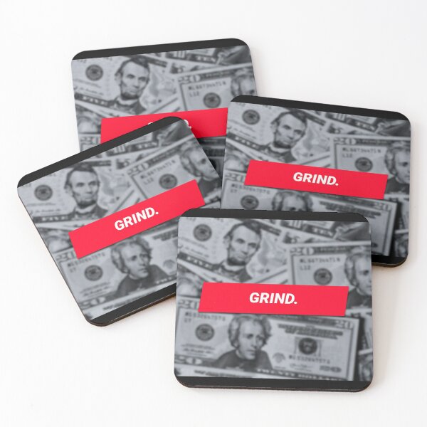 Item preview, GRIND. - motivation hustle grind money success designed and sold by nikolap99.