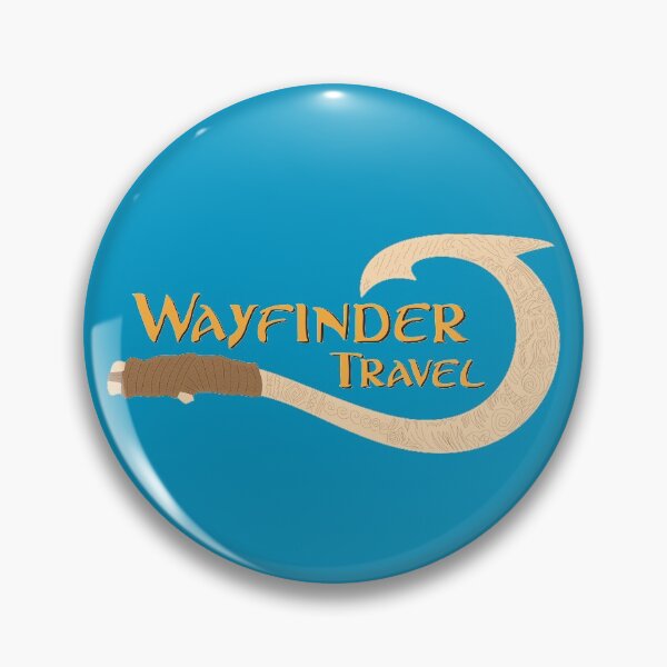 Item preview, Wayfinder Travel Logo designed and sold by Thewoodsycrafter.