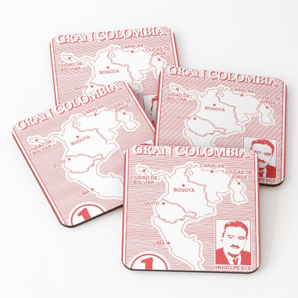 Item preview, Stamp from SFR Gran Colombia (transparent) designed and sold by DoctorFoster.