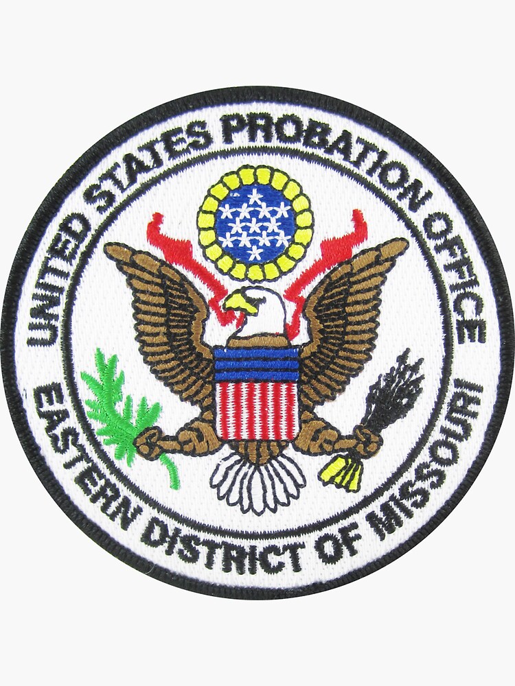 "US Probation Eastern District of Missouri" Sticker for Sale by USPO