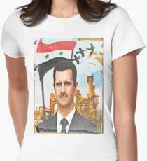 Still Standing - Syria Al Assad Women's Fitted T-Shirt