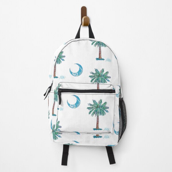 Item preview, Palmetto Tree and Moon by Jan Marvin designed and sold by Jan Marvin Art Studio.