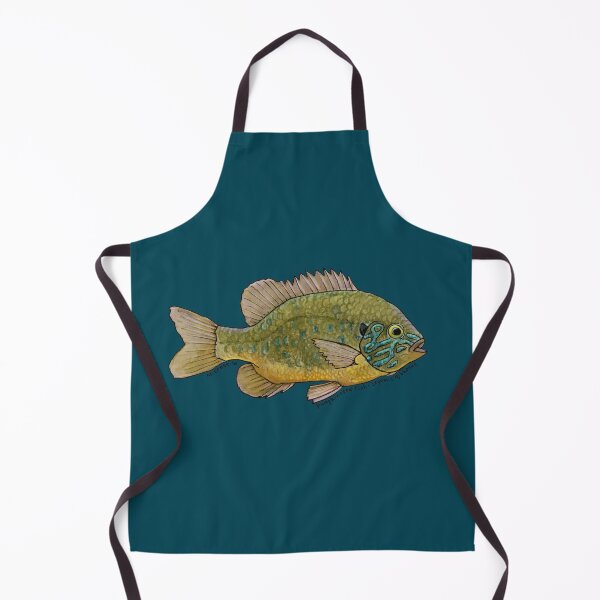 Item preview, Pumpkinseed Fish Watercolor designed and sold by mernstw.