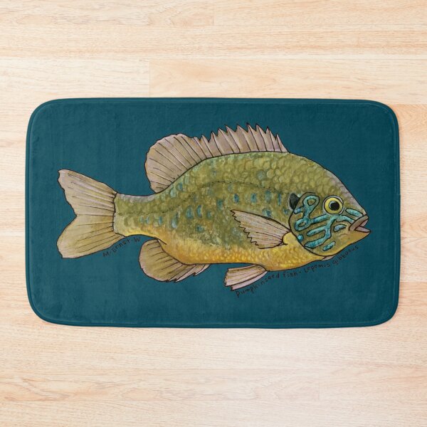 Item preview, Pumpkinseed Fish Watercolor designed and sold by mernstw.