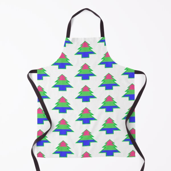 Item preview, Polysexual/Polyromantic Pride: Christmas Tree designed and sold by DisneyFanatic23.