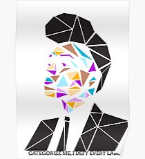 Janelle Monae Geometric Poster