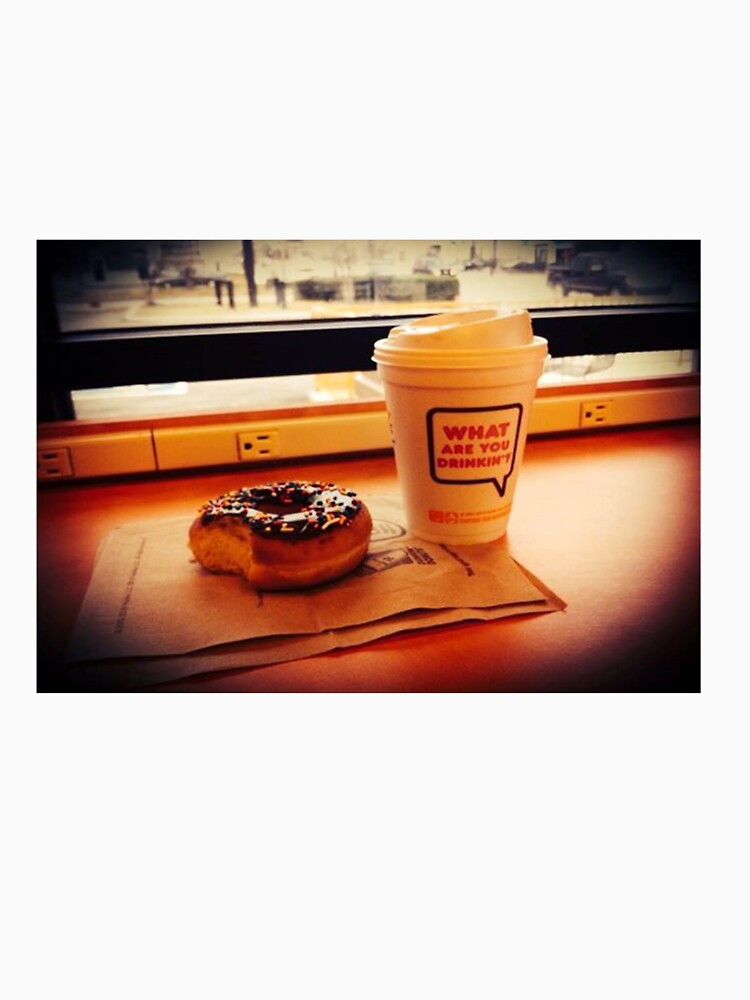 Saturday at Dunkin Donuts by hannahsview