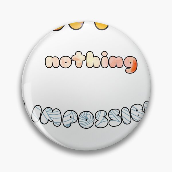 Item preview, United nothing is impossible designed and sold by WEShop23.