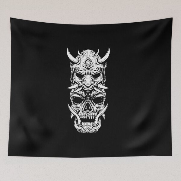 Item preview, Oni Demon Skull  designed and sold by ShaireProd.