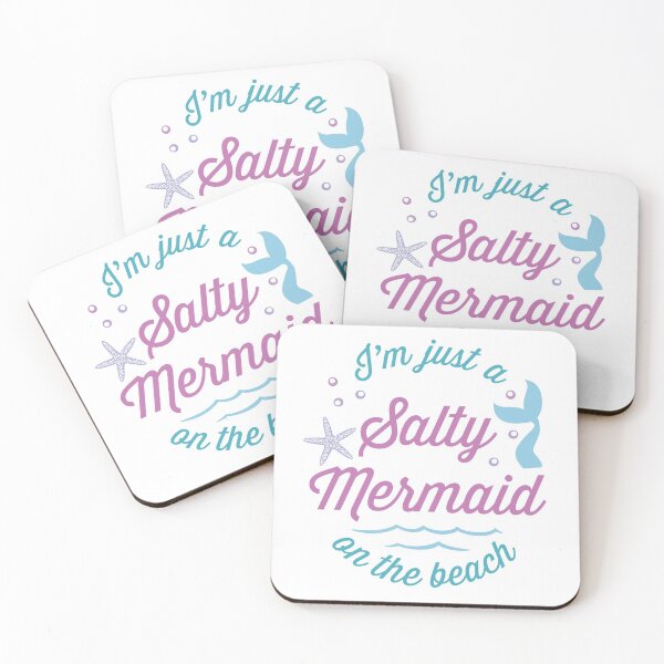 Item preview, Salty Mermaid on the Beach designed and sold by dizneydezigner.