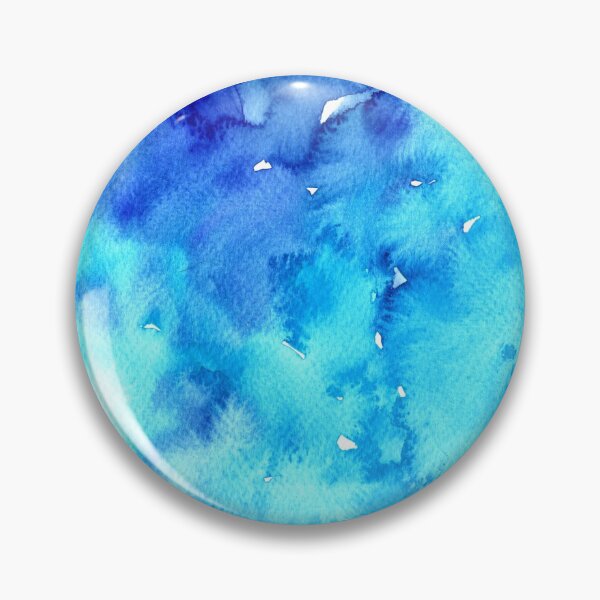 Item preview, Vibrant Blue Ocean Watercolor designed and sold by Printedarts.