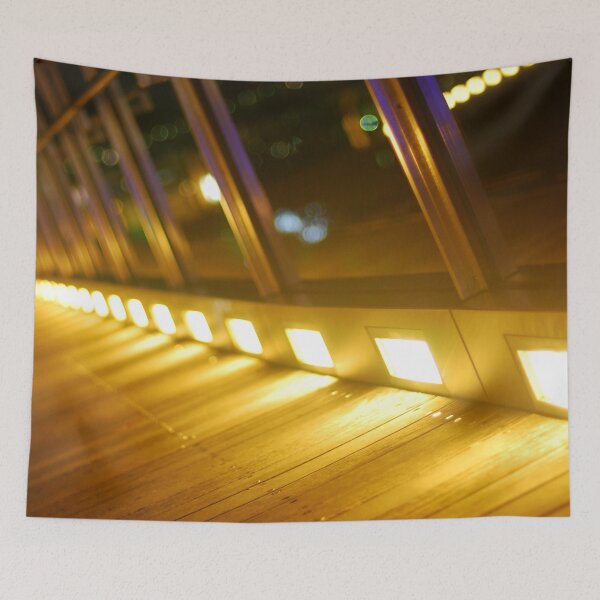 Item preview, YELLOW GLOW LIGHT PATH | Abstract Photo designed and sold by PhotoStory.