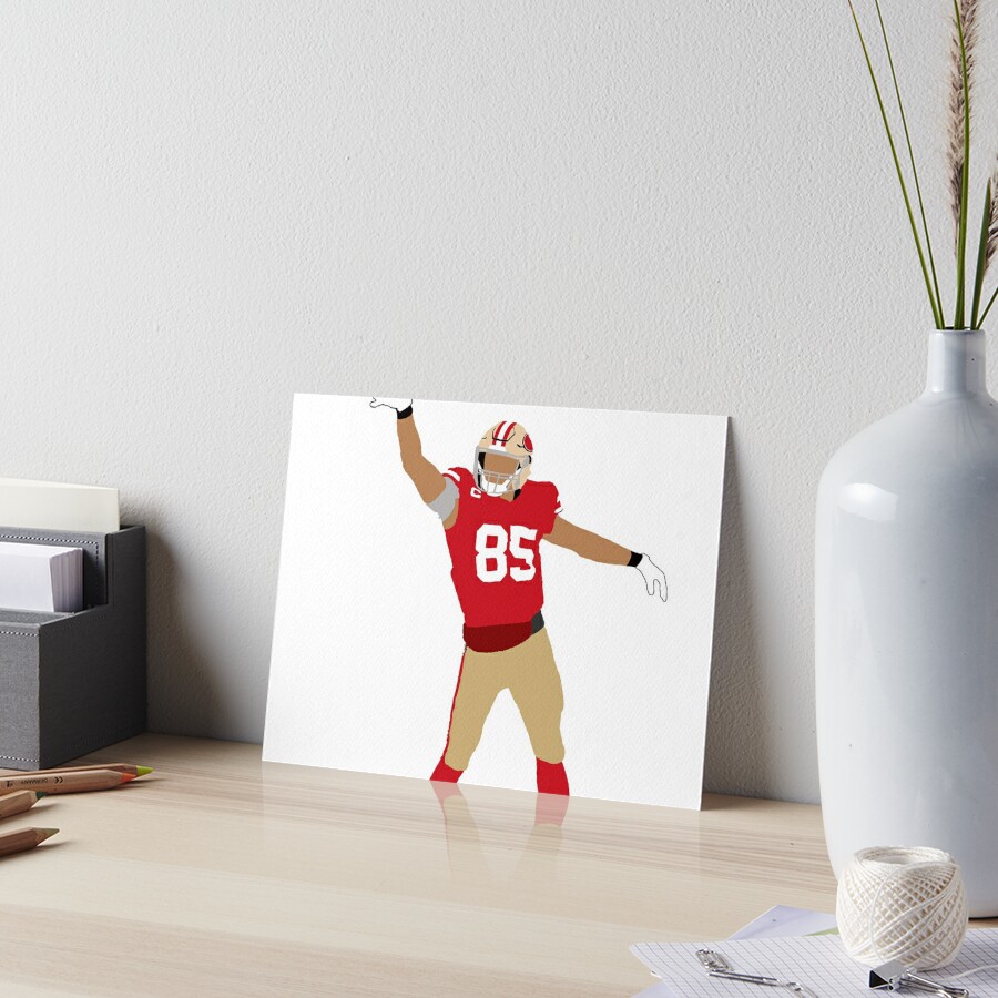 George Kittle Football Player Poster5 Art Poster for The Bedroom Living  Room Office And Other Environment Unframe:16x24inch(40x60cm)