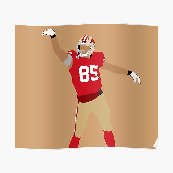 Sick George Kittle Drawing by @dh_color 🔥 This is Dope Bro! Kittle over  The Middle! 👌🏼 #49ers #49ersfamilia #49erfaithful