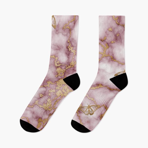 Item preview, Marble Gold Butterfly Pink designed and sold by llBBJll.