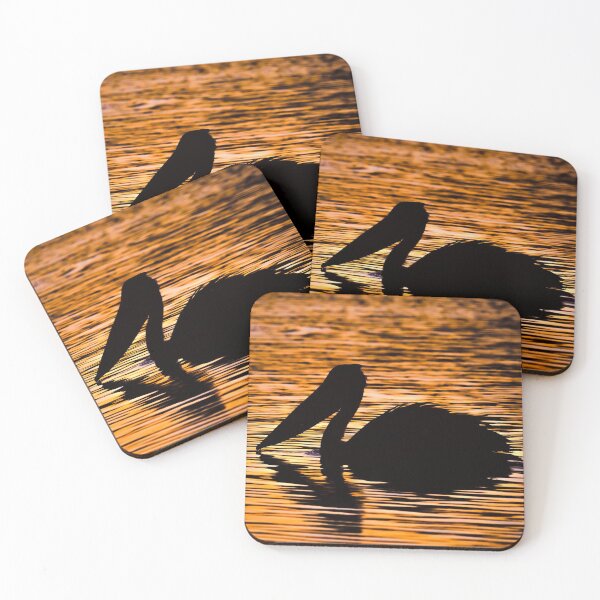 Item preview, Pelican Silhouette at Sunset designed and sold by iansmissenphoto.
