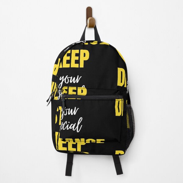 Item preview, Keep your social distance, just saying designed and sold by lMonsterPlanetl.