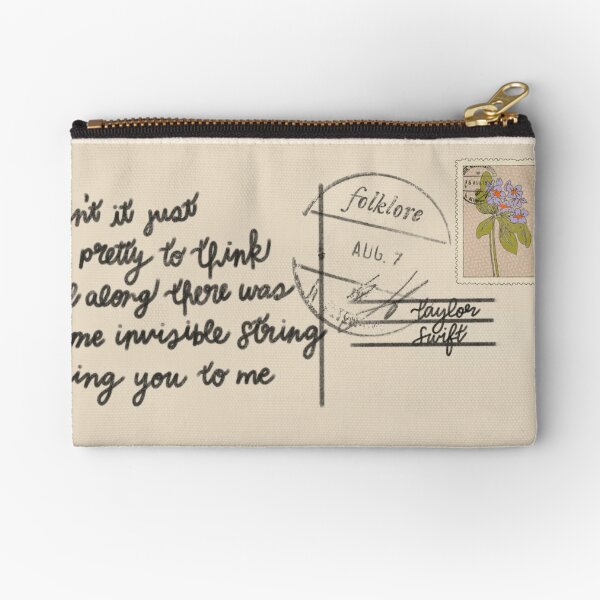 corde invisible / folklore Taylor Swift Pochette