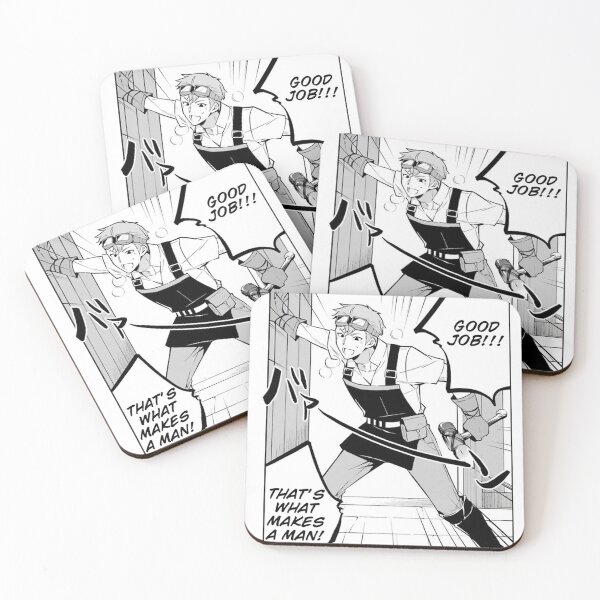 Item preview, That's What Makes A Man | Misfit of Demon King Academy designed and sold by mangaBear.