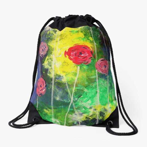Cascading Light by Jan Marvin Drawstring Bag